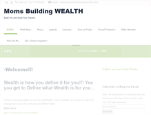 Tablet Screenshot of momsbuildingwealth.com